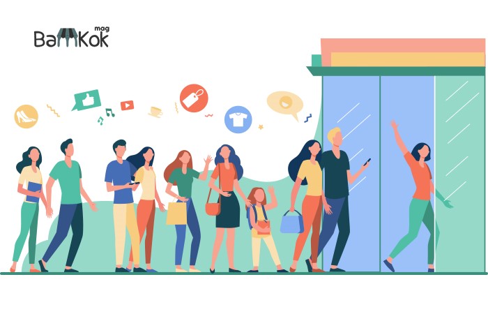 جذب مشتری در طبقات بالای پاساژ با دعوت از مشتری
