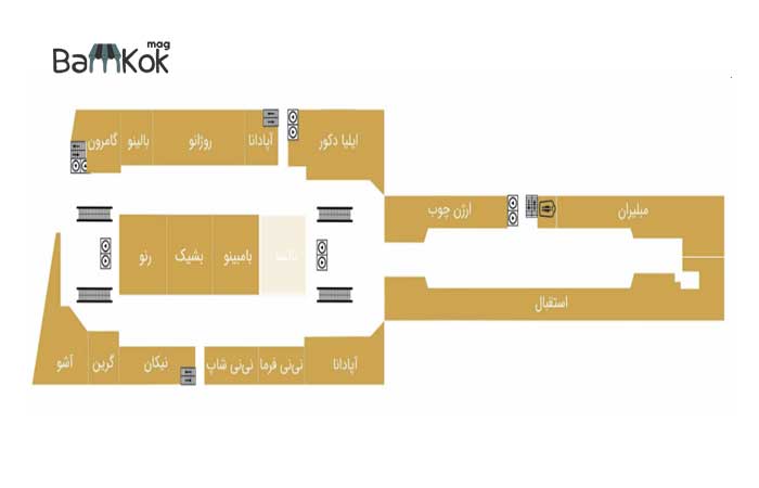 پلان طبقه سرویس کودک