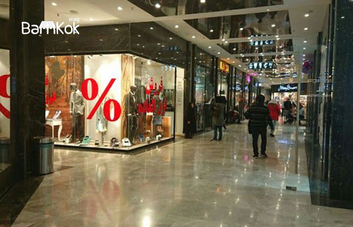نمای داخلی مرکز خرید لیدوما