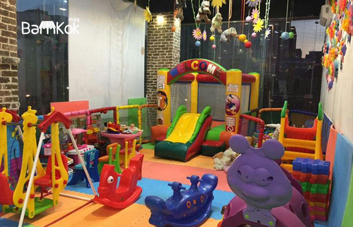 محوطه بازی آوای شادی برای کودکان