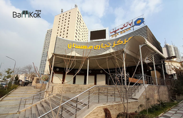 موقعیت مکانی مرکز خرید مهستان