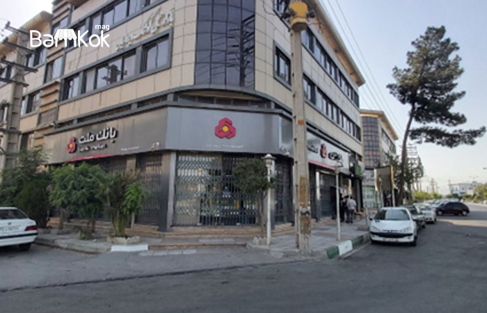 وضعیت پارکینگ در بازار مبل کوشک ایرانیان: