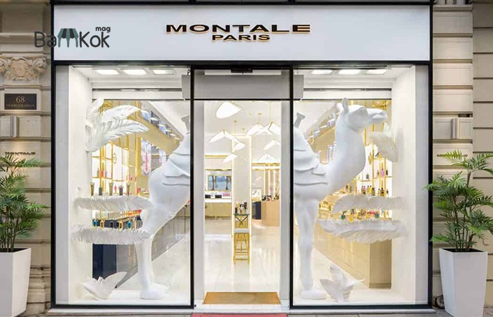 نحوه طراحی ویترین فروشگاه عطر و ادکلن با سبک مدرن