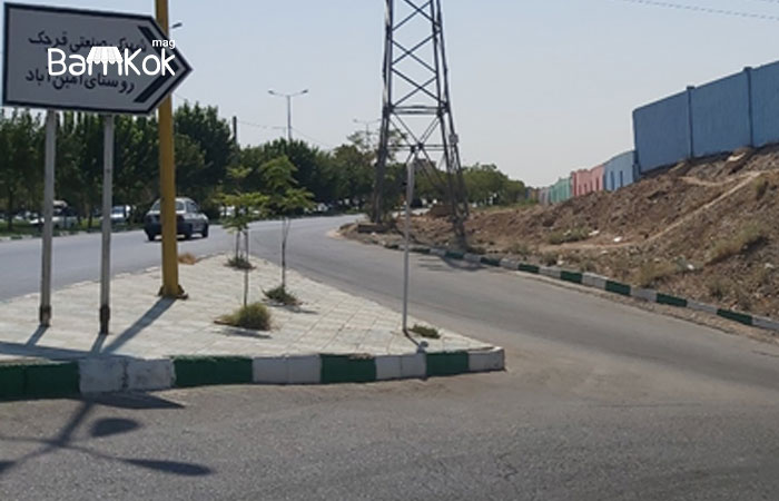 نحوه دسترسی شهرک صنعتی قرچک