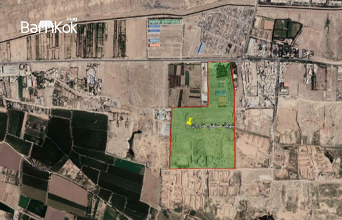 موقعیت مکانی شهرک صنعتی خاوران