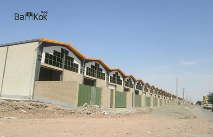 نمایی از شهرک صنعتی خاوران