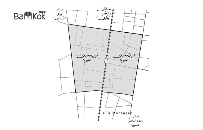 محدوده محله منیریه برای اجاره مغازه