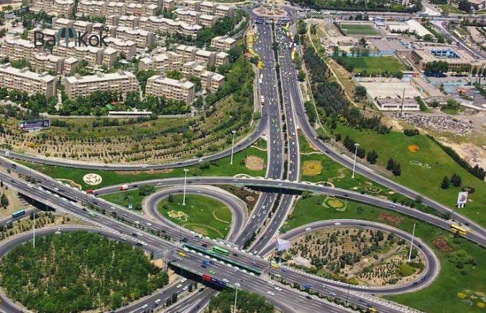 دسترسی مناسب این شهرک به شاهراه های اصلی تهران
