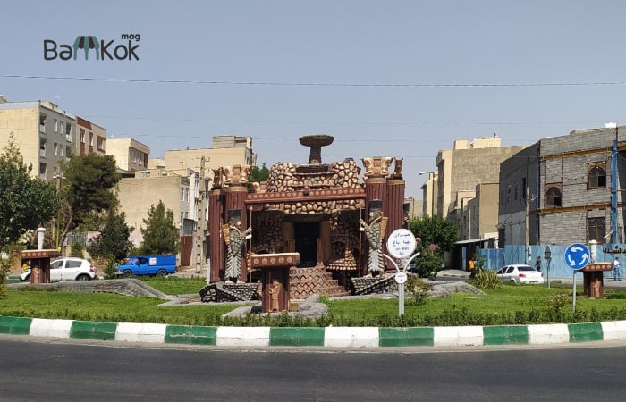 میدان چهارباغ در جنت آباد جنوبی